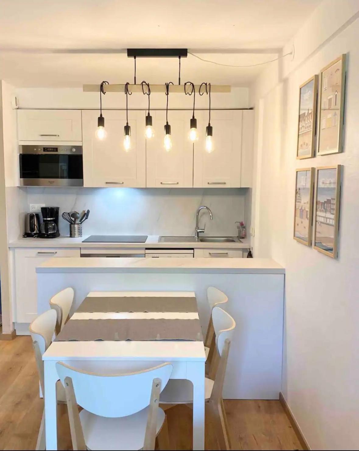 Appt 4 Pers-2 Chb-2 Sdb-Piscine-Linge Inclus-Literies Faites A L'Arrivee Inclus-Parking Apartamento Le Touquet Exterior foto