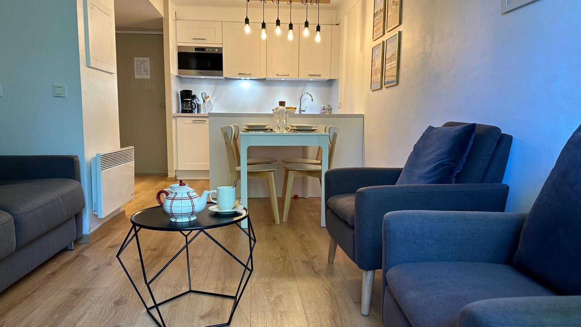 Appt 4 Pers-2 Chb-2 Sdb-Piscine-Linge Inclus-Literies Faites A L'Arrivee Inclus-Parking Apartamento Le Touquet Exterior foto